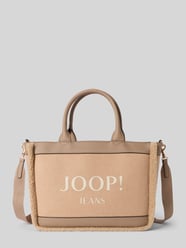 Shopper met logoprint, model 'Yvette' van JOOP! Jeans Beige - 22