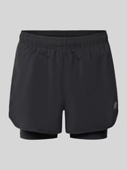 Shorts im 2-in-1-Look mit Logo von New Balance - 47