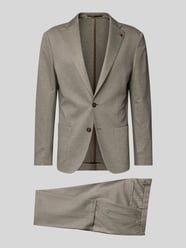 Slim Fit Anzug aus Viskose-Mix von Roy Robson Beige - 46