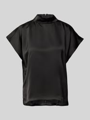 Slim Fit Blusenshirt mit Stehkragen Modell 'Caneli' von HUGO - 1