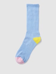 Socken mit Motiv-Print Modell 'CRICKET BEAR' von Polo Ralph Lauren Underwear Blau - 23