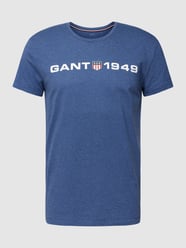 Pyjama-Shorts mit Logo-Bund Modell 'Retro Shield' von Gant Blau - 19