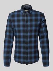 Freizeithemd mit Button-Down-Kragen von Blend Blau - 19