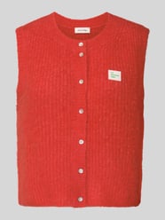 Regular fit bodywarmer met alpacawol van American Vintage - 10