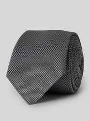 Krawatte mit Label-Detail von BOSS Grau - 25