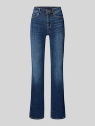 Jeansy z poszerzaną nogawką z mieszanki bawełny model ‘FLASH’ od VERO MODA - 38