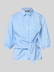 Bluzka w kroju regular fit z detalem wiązania od Smith and Soul - 5