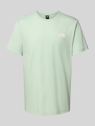 T-shirt met labelprint van The North Face - 26