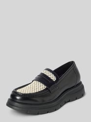 Loafer mit Kontrastbesatz Modell 'RAIDEN' von Steve Madden - 12