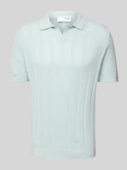 Poloshirt in Strick-Optik Modell 'WELLS' von SELECTED HOMME - 25