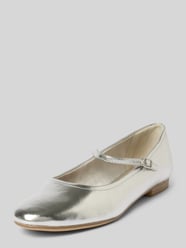 Ballerinas mit Riemen im Metallic-Look von Tamaris - 28