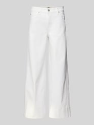 Wide Leg Jeans im 5-Pocket-Design Modell 'Nevada' von MAC Beige - 3