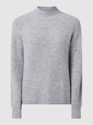 Pullover met wolgehalte van Christian Berg Woman Grijs / zwart - 32