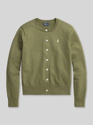 Kardigan rozpinany krój regular fit z mieszanki bawełny od Polo Ralph Lauren - 27