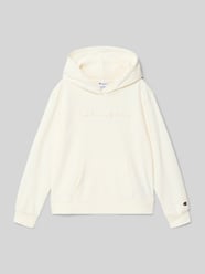 Bluza z kapturem z mieszanki bawełny z wyhaftowanym logo od Champion - 9