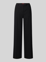 straight fit broek met bandplooien van HUGO - 36