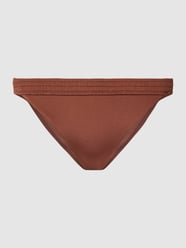 Bikini-Slip in unifarbenem Design Modell 'SILKY ISLAND' von Roxy Braun - 20