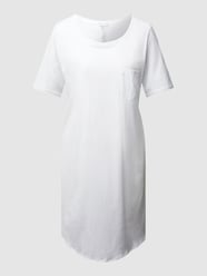 Koszula nocna z bawełny model ‘Cotton Deluxe’ od Hanro Biały - 21