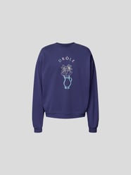 Sweatshirt mit Motiv-Print von Drôle de Monsieur Blau - 18