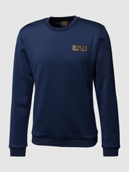 Sweatshirt met labeldetail van EA7 Emporio Armani Blauw - 27