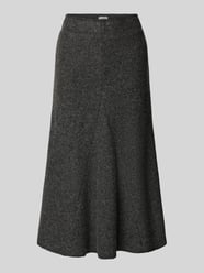 Midirock aus Viskose-Woll-Mix von Christian Berg Woman - 19