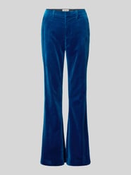 Bootcut Hose mit Gürtelschlaufen Modell 'PREVY VELVET' von Zadig & Voltaire Blau - 24