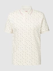 Poloshirt met all-over motief, model 'allover printed' van Tom Tailor Beige - 26