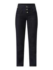 Slim Fit High Waist Jeans mit Stretch-Anteil Modell 'Rampy' von Liu Jo White - 19