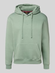 Hoodie met labelprint en kangoeroezak van Alpha Industries - 3