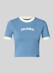 T-shirt krótki z nadrukiem z logo od Dickies - 17