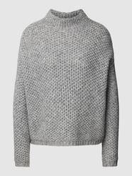 Strickpullover mit Grobstrick Modell 'SAFINEYN' von HUGO Grau - 7