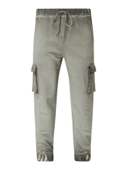 Sweatbroek met cargozakken  van Be Edgy Grijs / zwart - 10