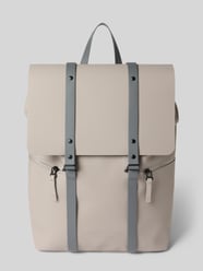 Rucksack mit Reißverschlusstaschen Modell 'SPLÄSH 2.0' von GASTON LUGA Beige - 4