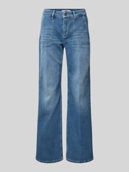 Jeans mit weitem Bein und Eingrifftaschen Modell 'Carie utility' von Someday - 32