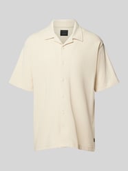 Freizeithemd mit Reverskragen Modell 'BLAGILIAN' von Jack & Jones Premium Beige - 23
