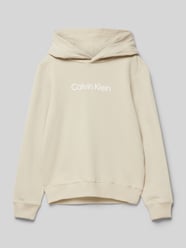 Hoodie met labelprint van Calvin Klein Jeans - 2