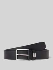 Leren riem met label in reliëf, model 'ELIO' van BOSS - 47