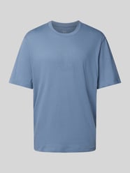 T-Shirt mit Label-Detail von ARMANI EXCHANGE Blau - 45