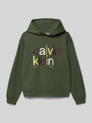 Bluza z kapturem z nadrukiem z logo od Calvin Klein Jeans - 25