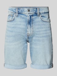 korte jeans in slim fit van katoenmix model 'ABNER' van Calvin Klein Jeans - 31