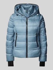 Steppjacke mit Reißverschlusstaschen Modell 'PACKABLE WITH BIB' von MICHAEL Michael Kors Blau - 46