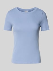 T-shirt met geribde ronde hals van Jake*s Casual - 43