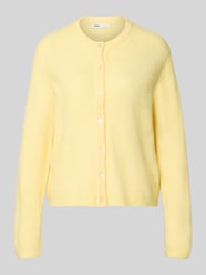 Regular fit gebreid jack met enkelrijige knoopsluiting Model 'SIMONI' van ONLY - 26