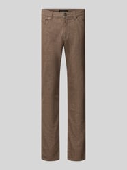 Regular Fit Hose aus Baumwoll-Mix mit Viskose-Anteil Modell 'Cordoba' von bugatti Beige - 17
