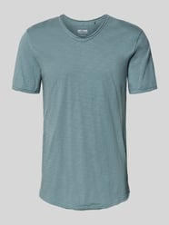 T-shirt o kroju regular fit z czystej bawełny Model 'BENNE LONGY' od ONLY & SONS - 3