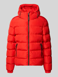 Steppjacke mit Label-Stitching und Kapuze von Superdry - 22