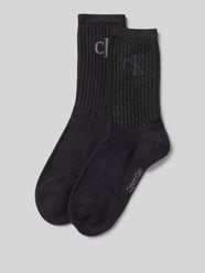 Socken mit elastischem Rippenbündchen im 2er-Pack von Calvin Klein Jeans - 33