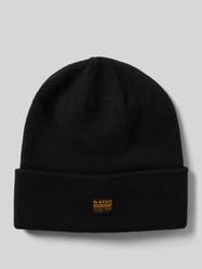 Beanie mit Label-Patch Modell 'Effo' von G-Star Raw Schwarz - 6