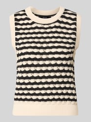Bezrękawnik o kroju regular fit z czystej bawełny model 'CORAL REEF' od VERO MODA - 7