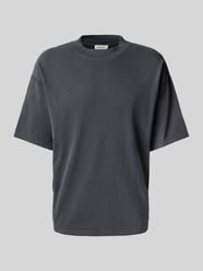T-Shirt mit geripptem Rundhalsausschnitt Modell 'FAZY' von American Vintage - 29
